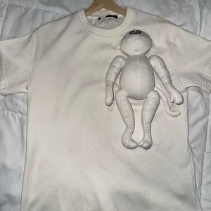 worn once for a few hours , and was taken to cleaners next day